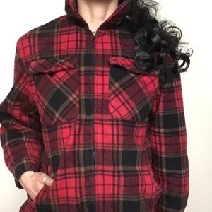 Red Plaid Jacket